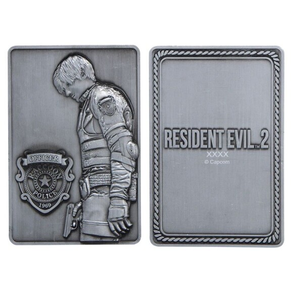 Resident Evil 2 Leon Kennedy & Claire Redfield Ingots Set 2 Official Figurines - Picture 6 of 7